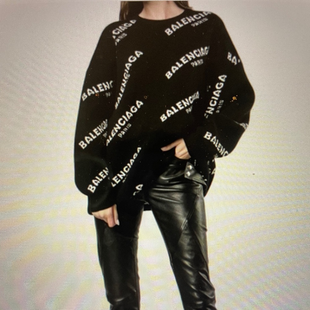 Balenciaga Black Sweater